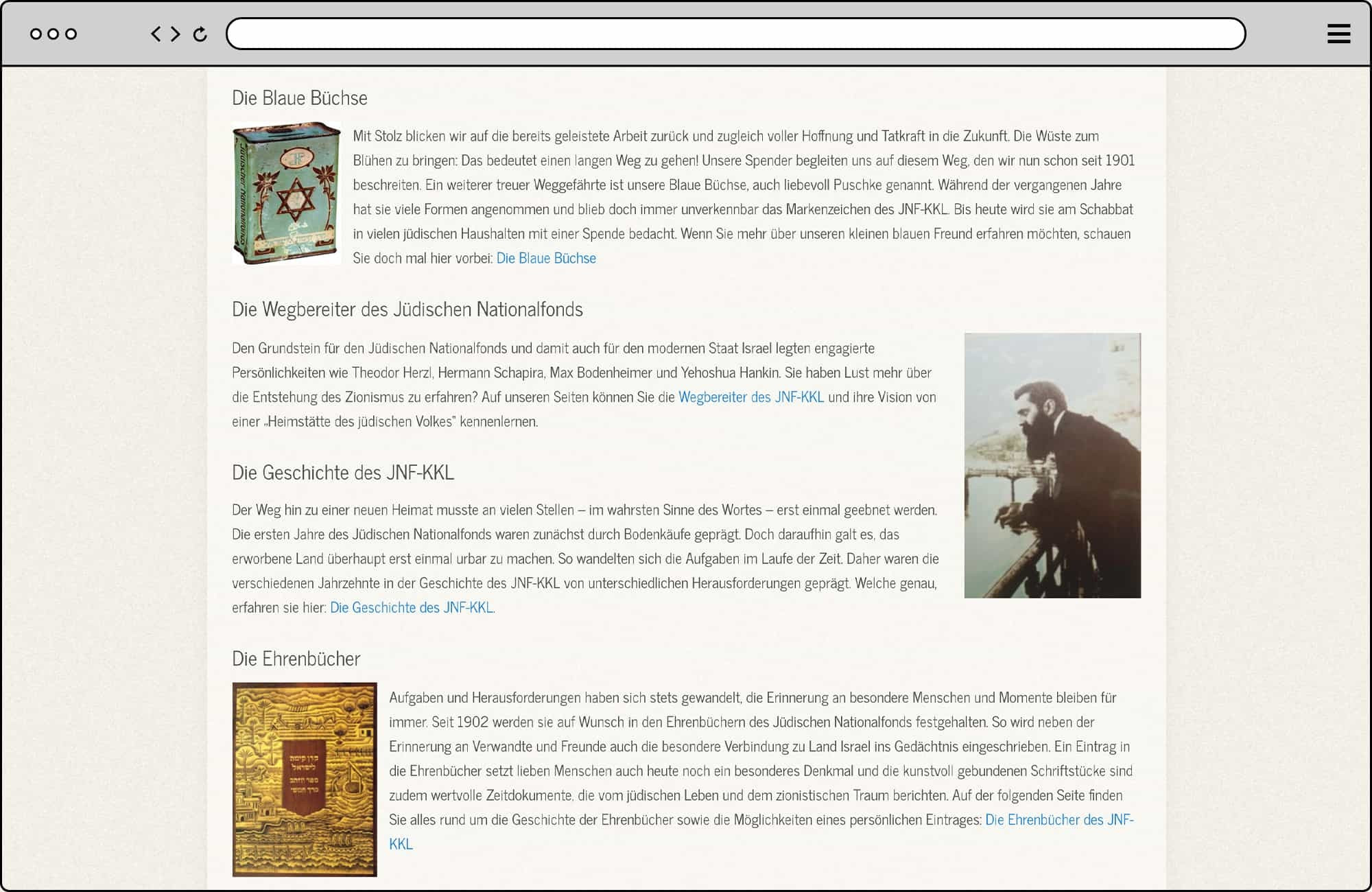 Referenzbild für Jüdischer Nationalfonds e.V. Deutschland Referenzbild für Jüdischer Nationalfonds e.V. Deutschland