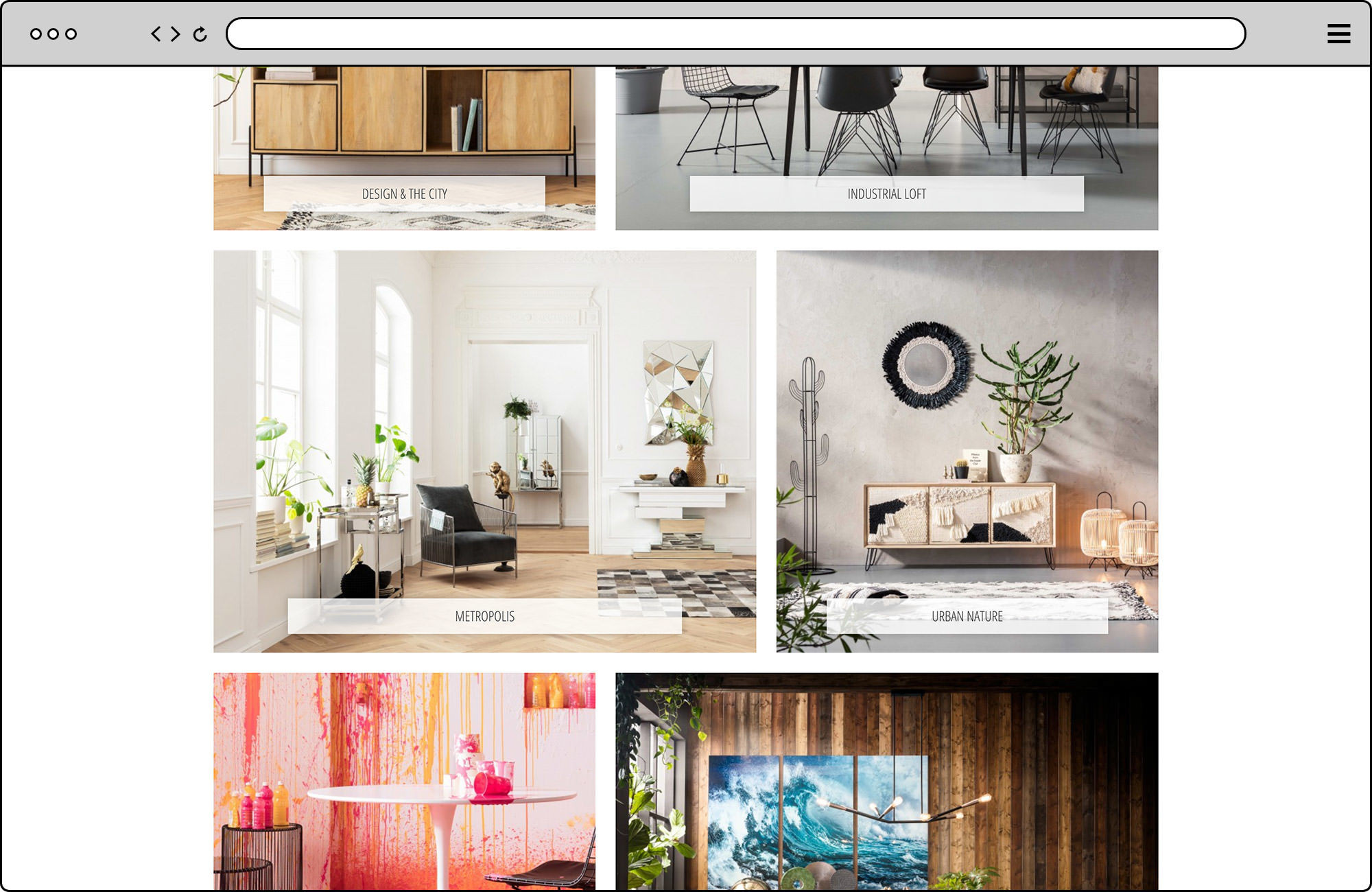 Referenzbild für KARE Design B2B-Shop Referenzbild für KARE Design B2B-Shop