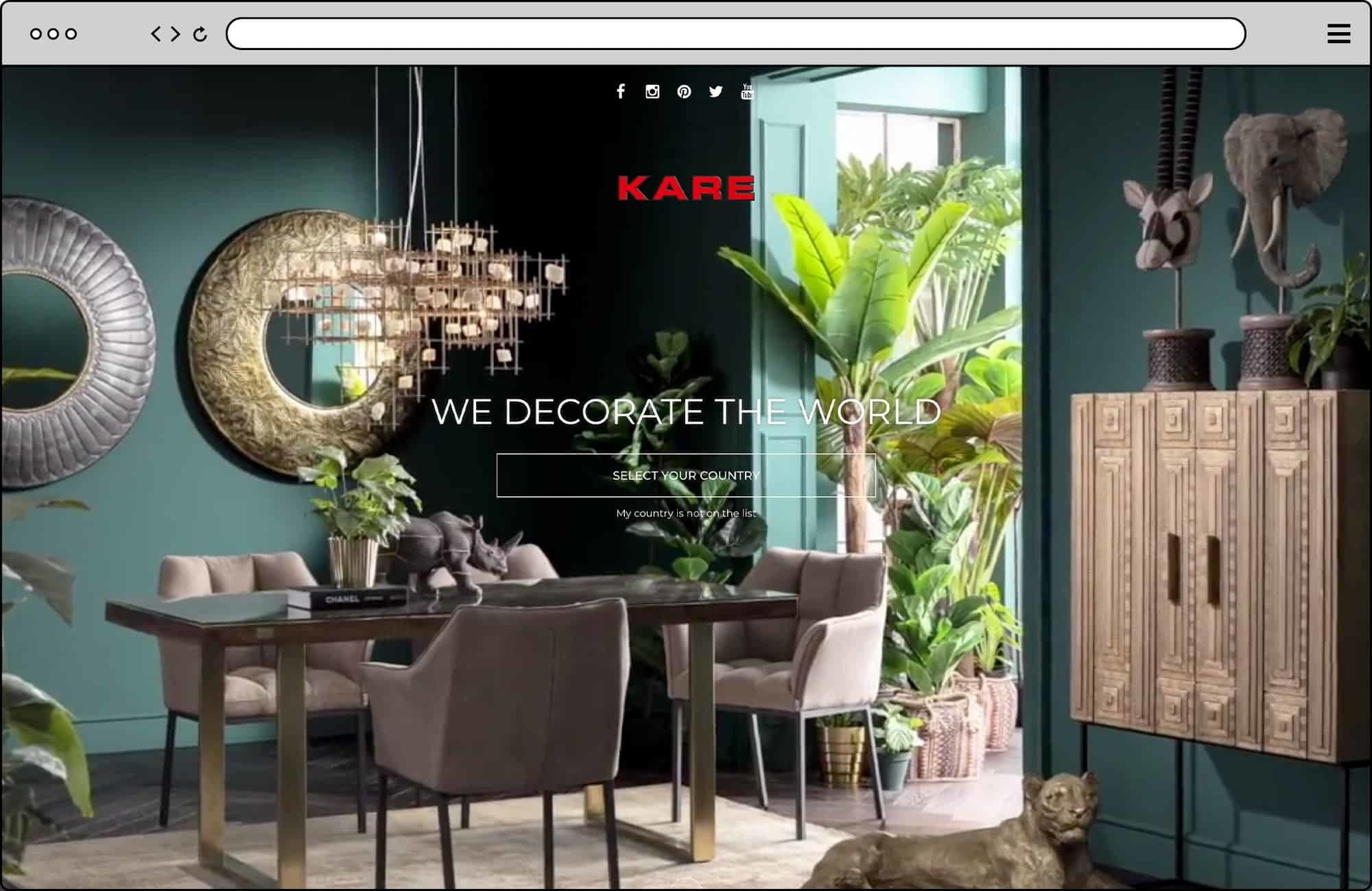 Referenzbild für KARE Design B2C