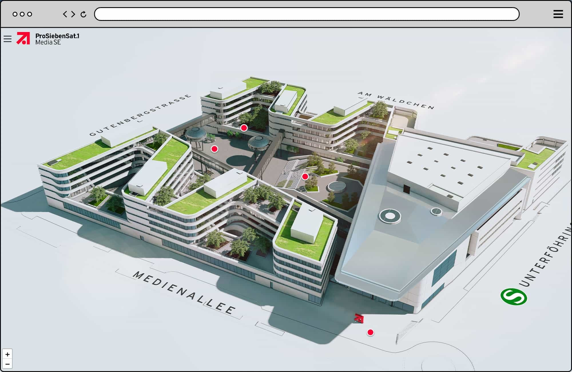 Referenzbild für ProSiebenSat.1 Virtual Reality Referenzbild für ProSiebenSat.1 Virtual Reality