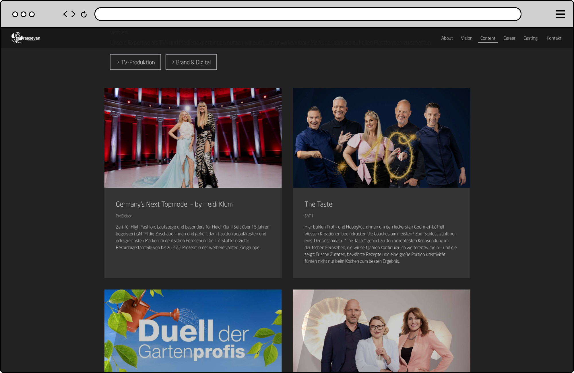 Referenzbild für RedSeven Entertainment Referenzbild für RedSeven Entertainment
