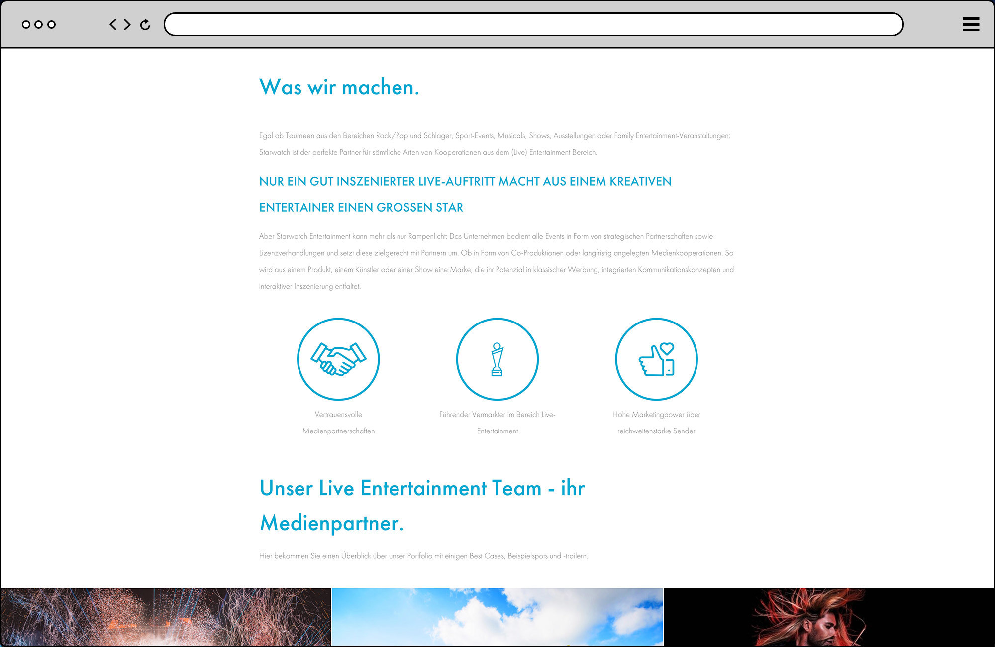 Referenzbild für Starwatch Entertainment Referenzbild für Starwatch Entertainment
