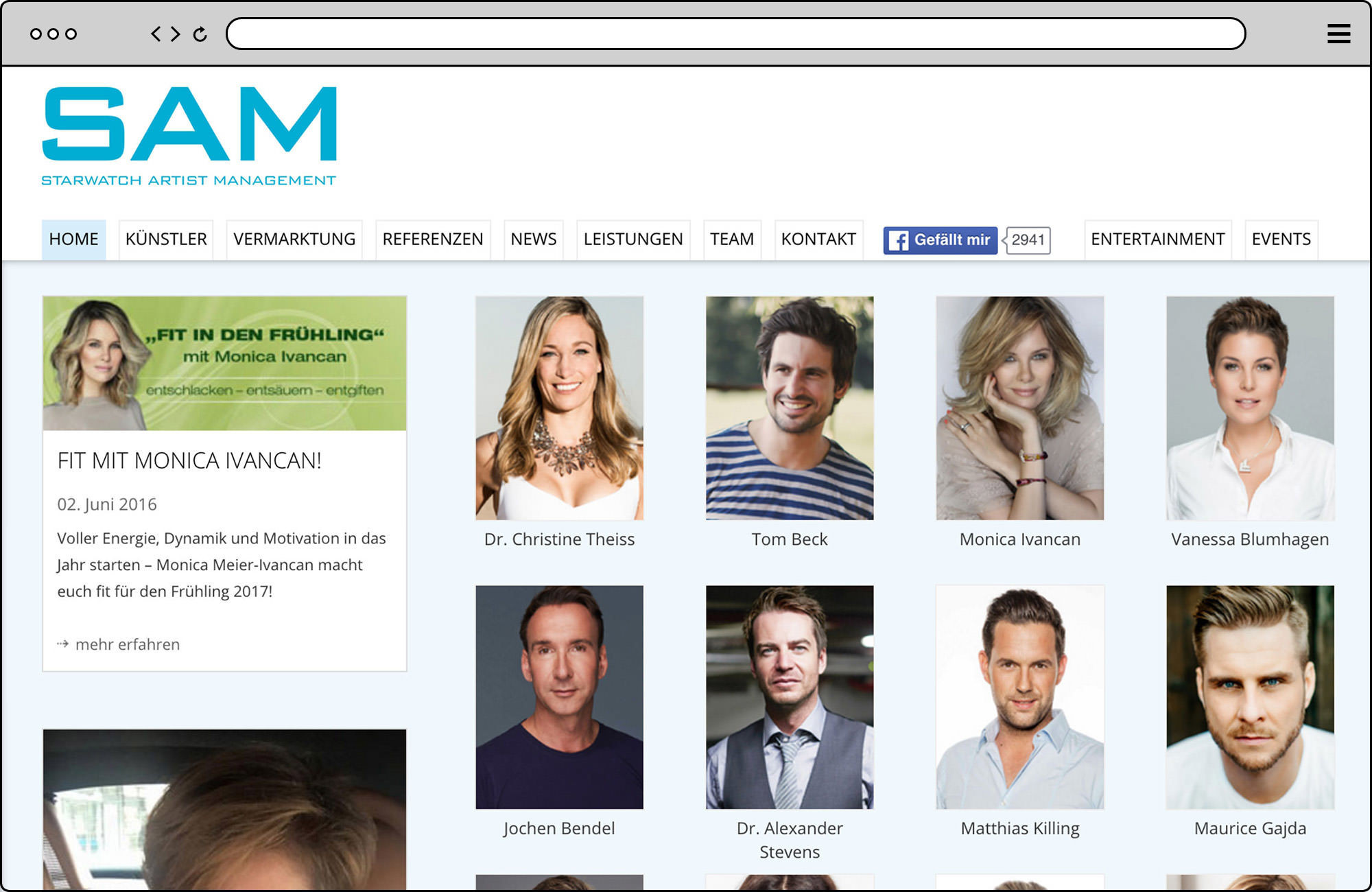 Referenzbild für Starwatch Artists Management Referenzbild für Starwatch Artists Management
